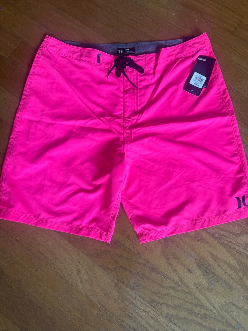 Hurley Men’s Hot Pink Athletic Board Shorts